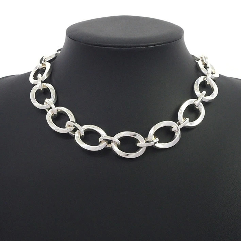 Tiffany Co Oval Link Chain Sterling Silver